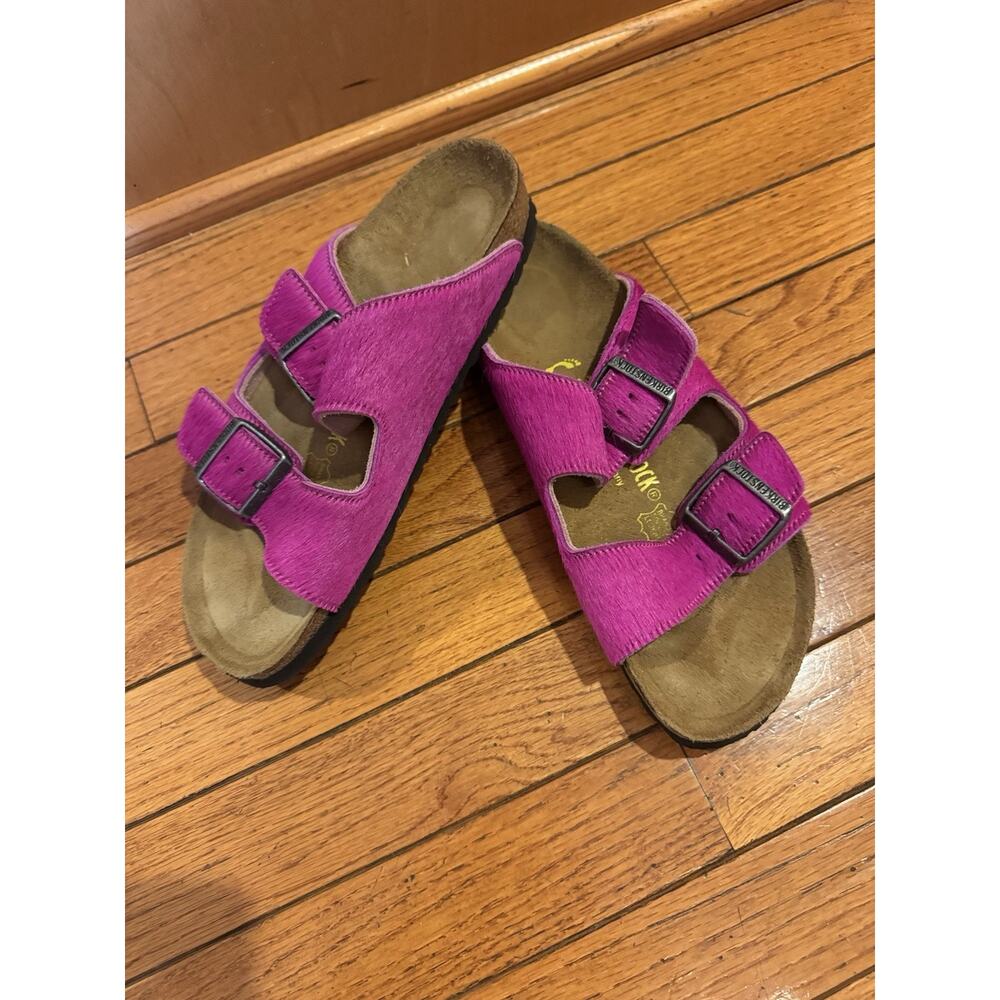 Birkenstock Arizona COWHIDE hair sandal L8 (SAN100